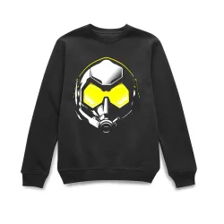 Unisex Official Ant-Man & The Wasp Hope Mask Sweatshirt in White Size: Small - White - Size: S