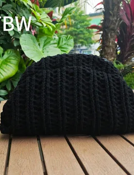 Bolso de mano tejido para mujer, de unicolor, de gran capacidad, con diseño de hebilla clásico y retro, adecuado para vacaciones y viajes - Shein - FashionsVida
