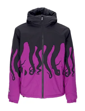 Piumino Uomo Layer Puffer Jacket Purple - Octopus - FashionsVida