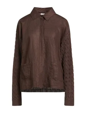 Hemd Damen Dunkelbraun M,S,XS Damen - Max Mara - FashionsVida