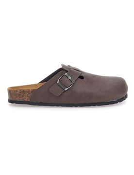 Sabot testa di moro sottopiede in vera pelle 32950 41