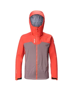 Giacca da trekking da uomo KAMET GORE-TEX Hoodie rosso S - Millet - FashionsVida