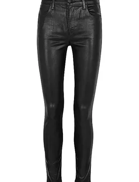 Maria Black Coated Skinny Jeans - J Brand - FashionsVida