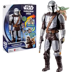 Figura The Mandalorian & Grogu Bláster cazarrecompensas Hasbro