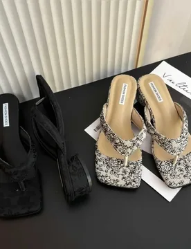 Shoes Slippers Women Summer Heeled Mules Pantofle Luxury Slides Rubber Flip Flops Low High 2025 Designer Hawaiian Rome Pumps Fab - Aliexpress - FashionsVida