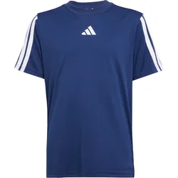 Train Essentials 3-Streifen Jungen T-Shirt, blau 164