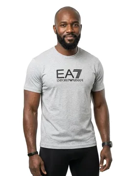 Ea7 Maglietta A Maniche Corte 7m00022_af10375 Grey / M8151 XS - Emporio armani - FashionsVida