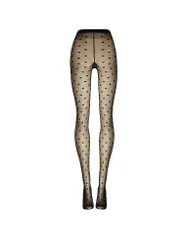 Modestrumpfhose DAISY 20 DEN black / black schwarz S damen
