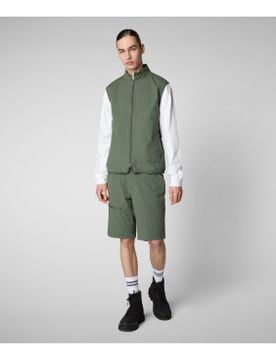 Para hombre. D82206M-POPE20 Chaleco Broderick (M), Casual, Sostenible, Nylon reciclado