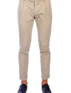 Pantalone Capri Con Pences Unito FREDERICK 2558 BEI C