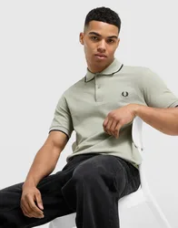 Mens Maglia Polo Twin Tipped - Verde, verde verde Uomo taglia S