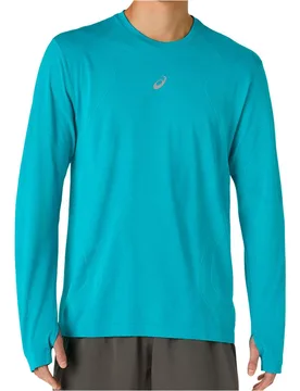 Road seamless camiseta técnica manga larga hombre Azul (L) - Asics - FashionsVida