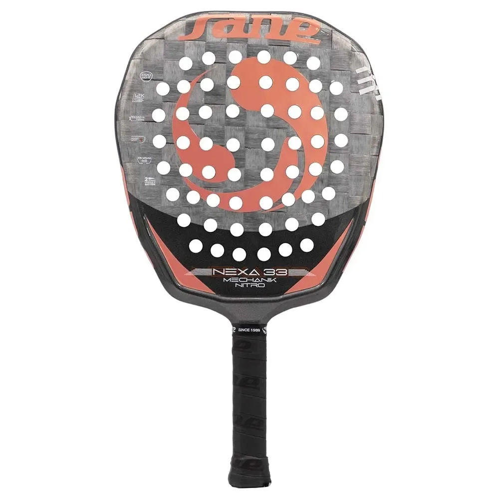 Nexa 33 Nitro Padel Racket Black One Size - Sane Padel - FashionsVida