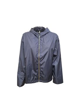 Giubbotto Con Cappuccio Hope Navy Blue D30067W