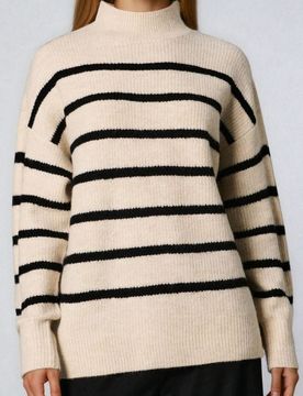 Maglione a coste a righe - altro