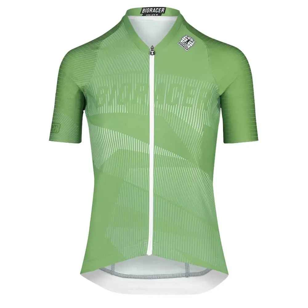 Maglia A Maniche Corte Icon Green - Bioracer - FashionsVida