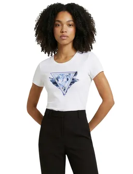 Guess Damen T-Shirt Weiß 515272