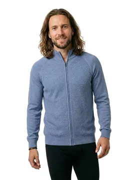 Cardigan 26an30 Classic Blue Melange 2XL