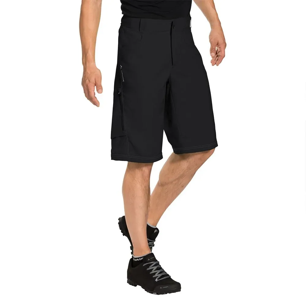 Pantaloni Corti Ledro Black - Vaude Bike - FashionsVida