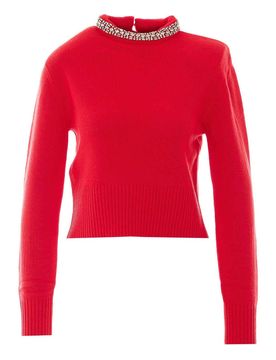 Mulberry cardigan rosso berlinese