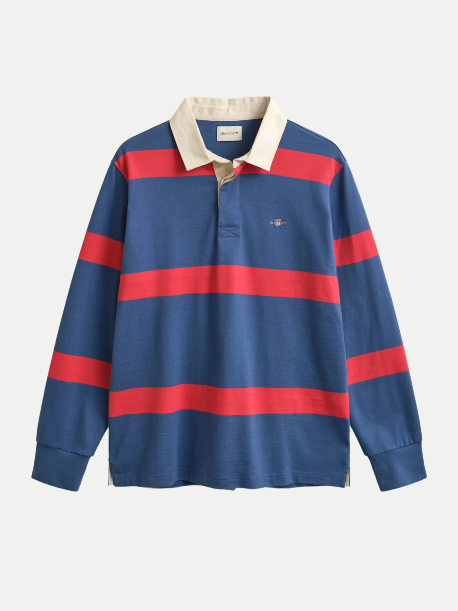Langarmshirt mit Streifen Blau M - Gant - FashionsVida