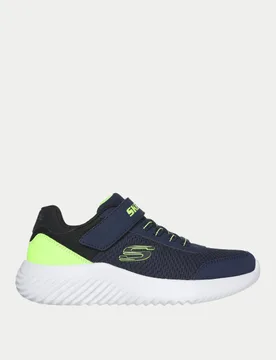 Kids' Riptape Trainers (9½ Small - 4 Large) Navy Mix Female - Skechers - FashionsVida