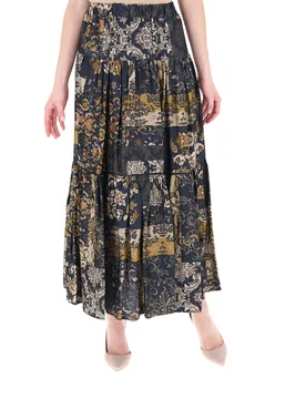 Gonna in viscosa LIU JEANS BLU NOTTE 38 - Liu jo - FashionsVida