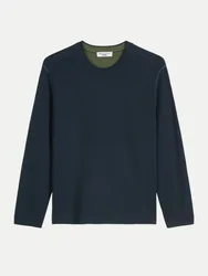 Marc O' Polo Double-Face Pullover Blau M