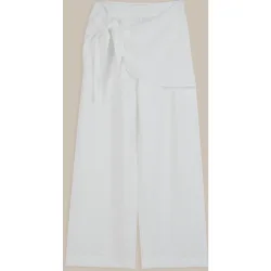 Pantalón ancho de mujer estilo pareo