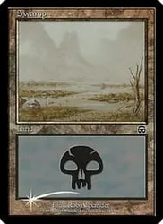 Swamp (Arena foil - Mercadian Masques) Promotional Cards
