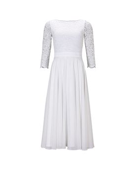 SWING Abendkleid creme 44 damen
