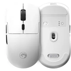 Souris De Jeu Sans Fil Niro 50 White One Size unisex