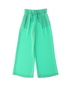 Pantalone con cintura JUNIOR VERDE 16