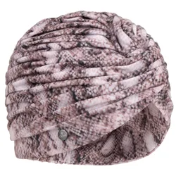 Classic Snake Print Turban by - rose - Damen - Size: One Size