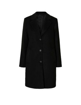 Wollmantel SLFSASJA schwarz 42 damen