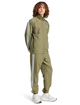 Stripes Woven Tracksuits Men Tracksuits - Green - Size XS - Poly Mesh - Green - Size: Extra Small - Adidas - FashionsVida