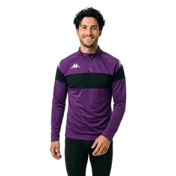 Sweat à Demi-zip Dovare Violet / Black S