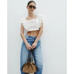 Sfera - Top mariposa pañuelo