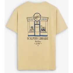 Camiseta de manga corta de hombre con estampado trasero