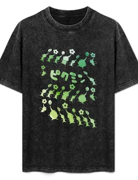 Captn. Olimar Little Helpers Green Version T-Shirt Big Size Daily Wear T-Shirt - Aliexpress - FashionsVida