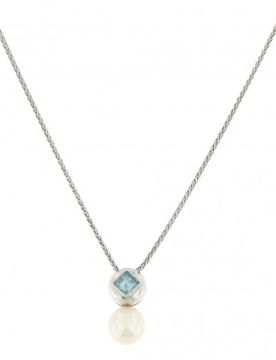 Collana Donna Oro Bianco GL100249