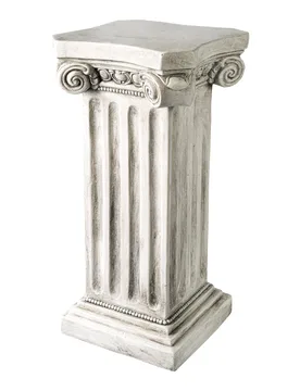 Dekosäule "Antik" weiss - viva domo - FashionsVida
