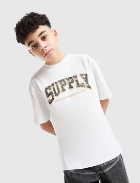 Maglietta Brickshaw Junior - Bianco, bianco bianco Bambino taglia 13-15Y - Supply & Demand - FashionsVida
