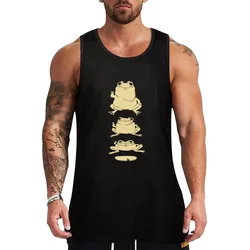 Frog Tank Top Solid Color Tank Top Regular Fit Comfort Undershirt