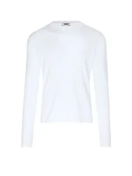 Maglietta a maniche lunghe bianco XL