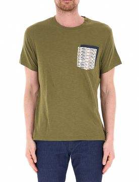 T-shirt girocollo VERDE OLIVA XL