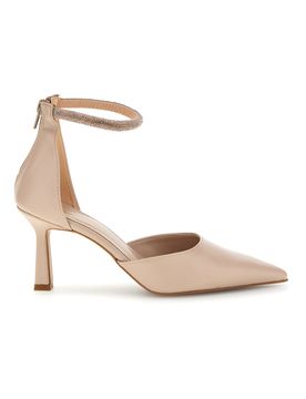 Décolleté nude con cinturino 709 36