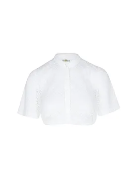 Camicetta da Dirndl CORINA bianco 46 - Wenger - FashionsVida