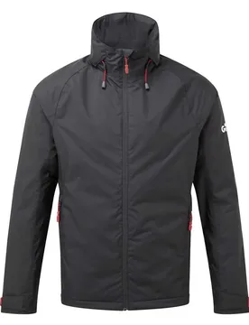 Hooded Insulated Jacket Graphite V S Men - Gill - FashionsVida