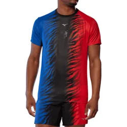 DRYAEROFLOW GRAPHIC TEE Herren Oni Red/Oni Blue S